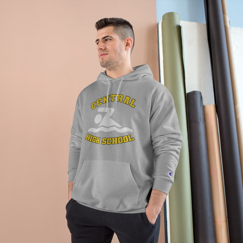 Central High School Swimming - Champion Hoodie