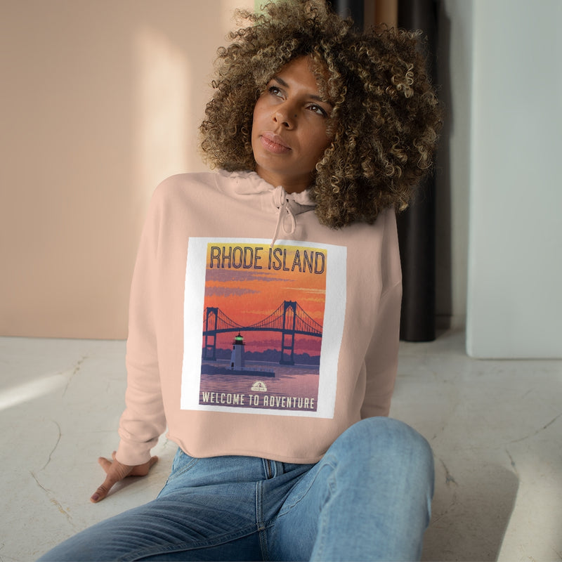 Rhode Island Adventure - Crop Hoodie