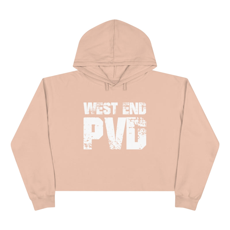 West End PVD Grunge - Crop Hoodie