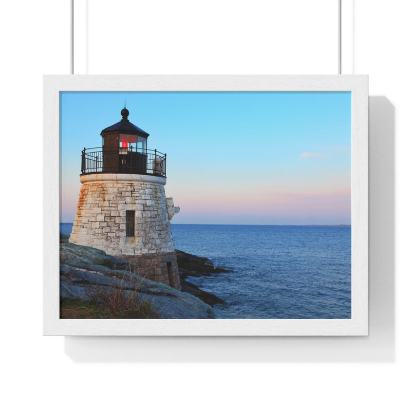 Castle Hill Lighthouse - Premium Framed Horizontal Poster