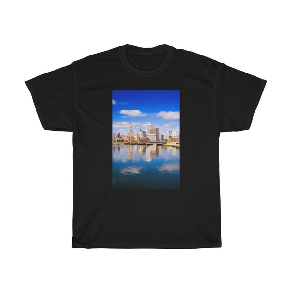 DownCity RhodeIsland - Unisex Heavy Cotton Tee