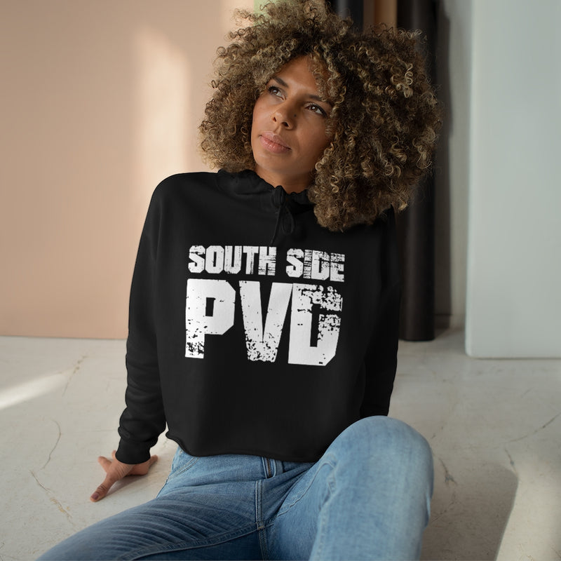 South Side PVD Grunge - Crop Hoodie