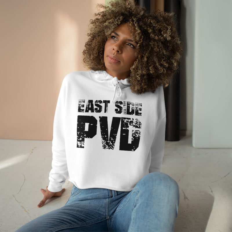 East Side PVD Grunge - Crop Hoodie