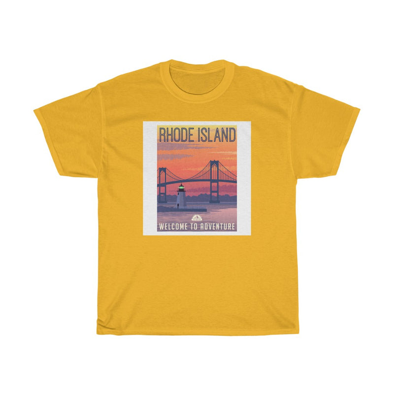 Rhode Island Adventure - Unisex Heavy Cotton Tee