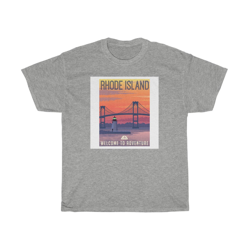 Rhode Island Adventure - Unisex Heavy Cotton Tee