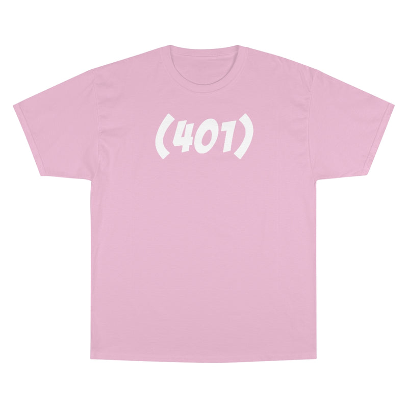 401, RI - Champion T-Shirt - Bold Font