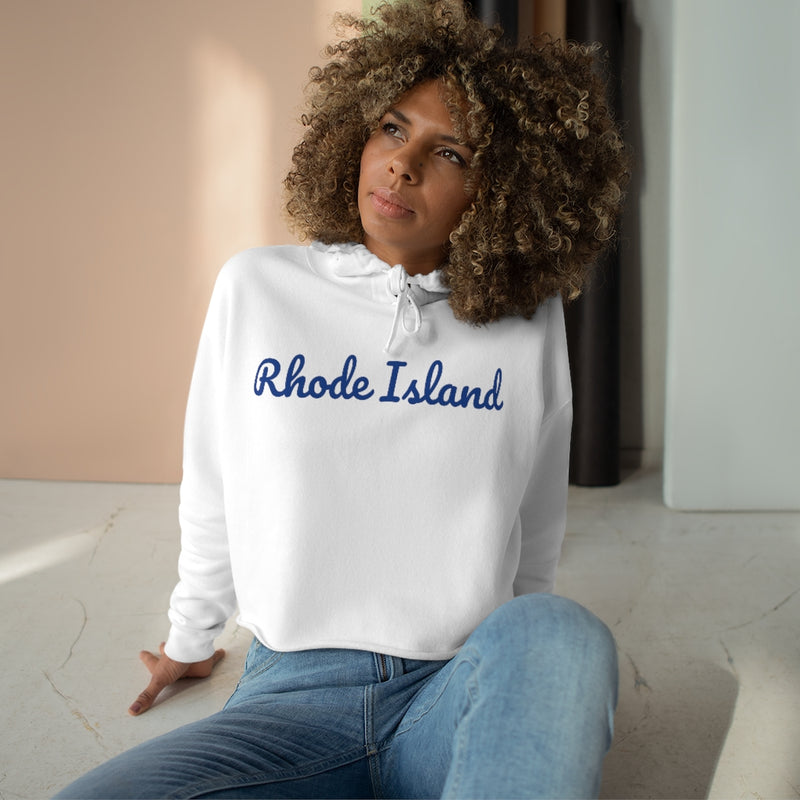 Rhode Island - Crop Hoodie