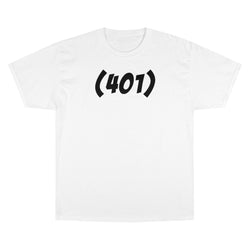 401, RI - Champion T-Shirt - Bold Font