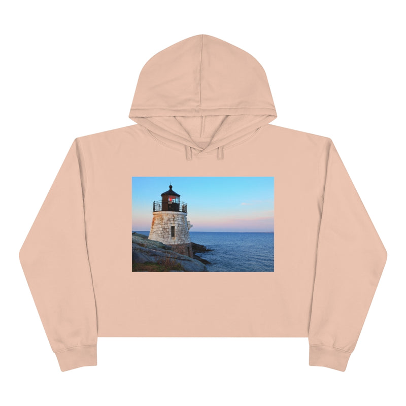 Castle Hill Lighthouse - Crop Hoodie