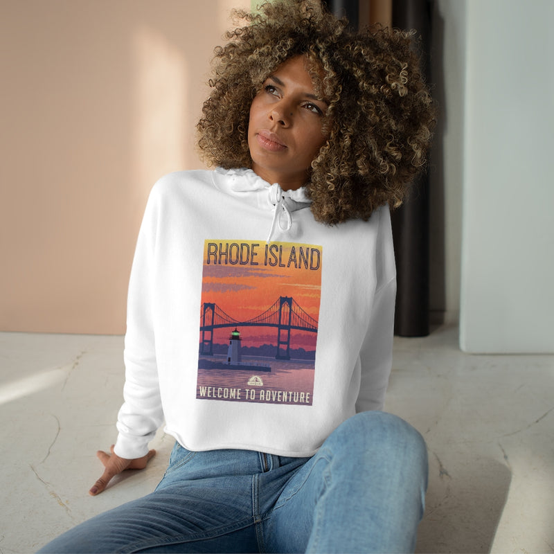 Rhode Island Adventure - Crop Hoodie