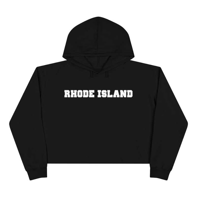 Rhode Island - Crop Hoodie