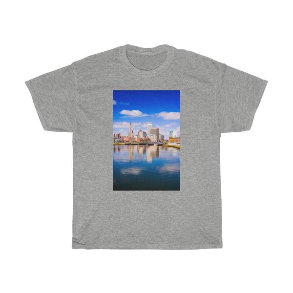 DownCity RhodeIsland - Unisex Heavy Cotton Tee