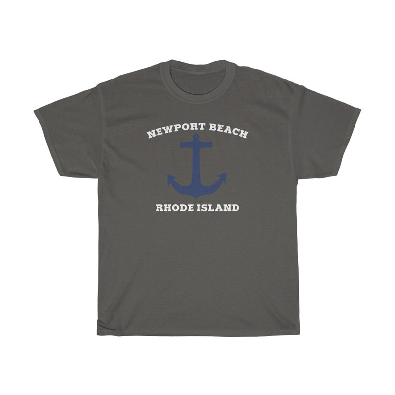 Newport Beach Rhode Island - Unisex Heavy Cotton Tee