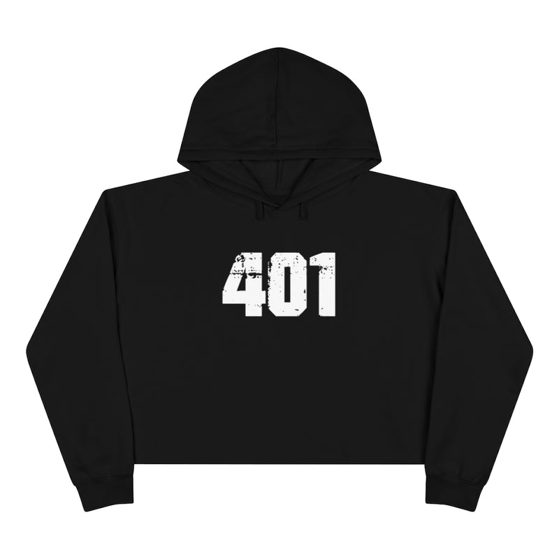 Grunge 401 - Crop Hoodie